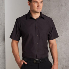 Mens Nano Tech Silk Short Sleeve Work Shirt