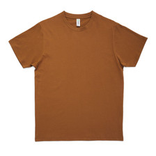 Men Earth Care Soft Cotton Tees - Blank Toffee Brown