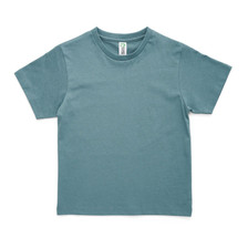 Kids & Babies Plain Cotton Tshirts - Slate Green