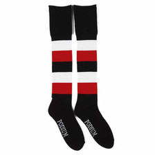 SUPREME | sports socks | adults & kids | black+white+red
